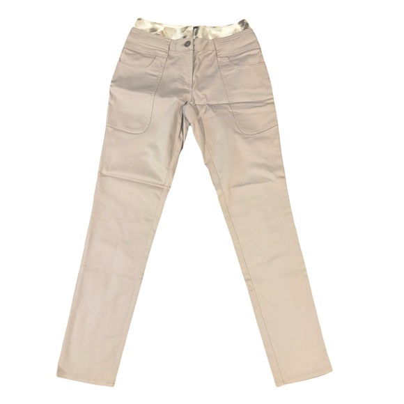 Just Cavalli Pants - Just Cavalli high rise beige straight leg pats with cargo pockets 38 (us size 2)